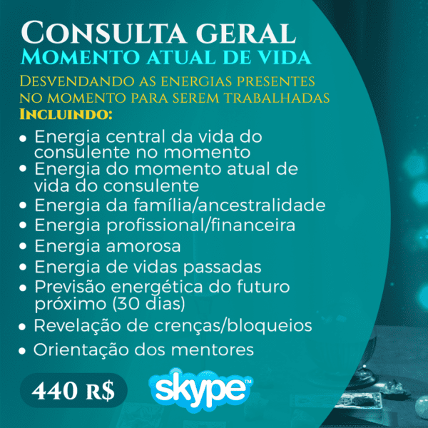 Consulta Geral para Momento Atual de Vida