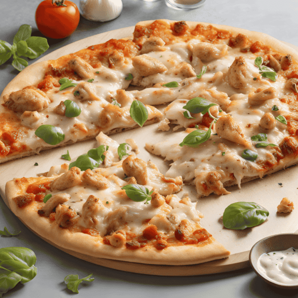 Pizza de Frango com Catupiry: Sabor Inigualável e Cremoso