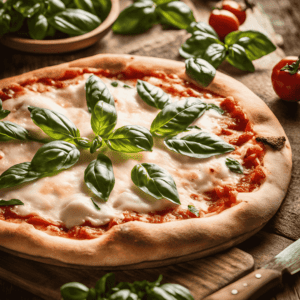 pizza margherita Al Garage Bistrô