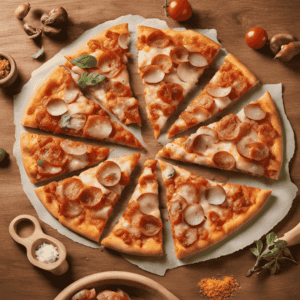 pizza portuguesa A Garage Bistrô