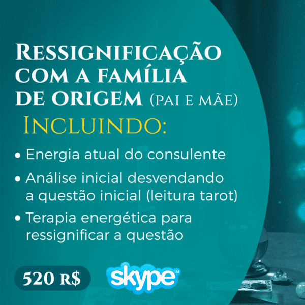 Ressignificação com a família de origem (Pai ou Mãe)