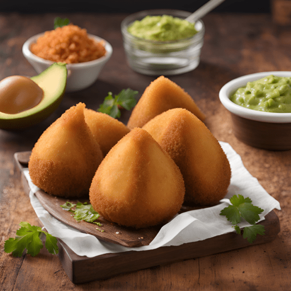 coxinha de frango - padaria cocais