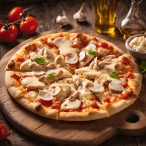 Pizza de Frango, Palmito & Catupiry do Alphonsus