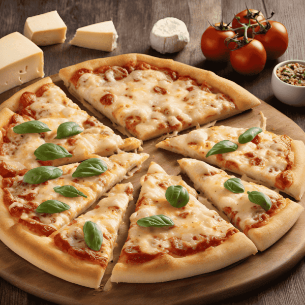 Pizza 4 Queijos do Alphonsus