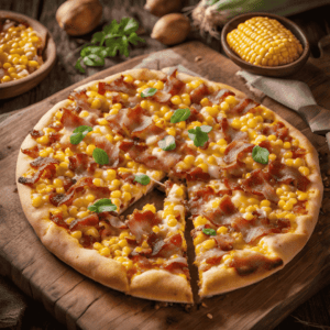 Pizza de Bacon & Milho do Alphonsus