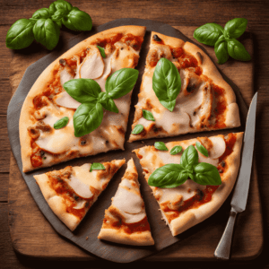 Pizza de Peito de Peru do Alphonsus