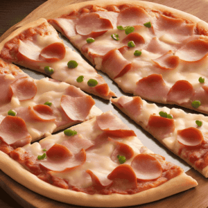 Pizza de Presunto do Alphonsus