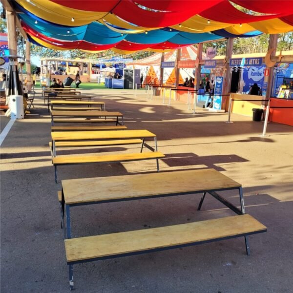 Aluguel de mesa picnic comunitária