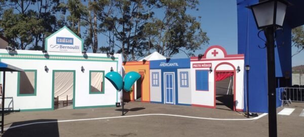 Aluguel de Poste colonial em aço preto - Imagem 6