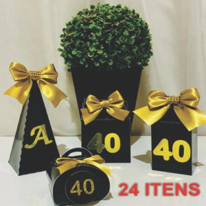 Ideias Criativas - kit lembrancinhas 24 itens