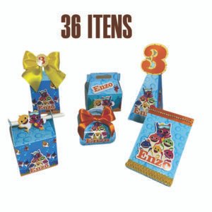 Ideias Criativas - kit lembrancinhas 36 itens