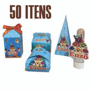 Ideias Criativas - kit lembrancinhas 50 itens