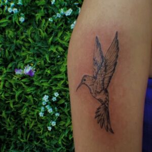 Jess tatoo | fineline com sombreamento