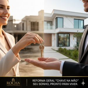 Reforma Geral "Turnkey" (Chave na Mão) | Rocha Engenharia
